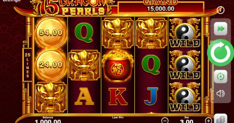 Play in 15 Dragon Pearls: Hold and Win slot online from Booongo for free now | www.lifeblob.com