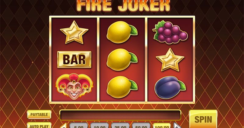 Play in Fire Joker Slot Online from Play'n GO for free now | www.lifeblob.com